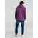 Толстовка с капюшоном унисекс HOODIE, фиолетовый меланж, размер XS