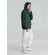 Толстовка с капюшоном унисекс HOODIE, темно-зеленый меланж, размер XS