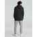 Толстовка с капюшоном унисекс HOODIE, серый меланж (антрацит), размер XS
