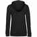 Толстовка с капюшоном женская HOODIE, черная, размер XS