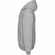 Толстовка мужская HOODED FULL ZIP серый меланж, размер XXL