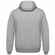 Толстовка мужская HOODED FULL ZIP серый меланж, размер XXL