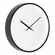 Часы настенные CHRONOTOP, черные