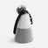 BLUETOOTH-колонка с беспроводной зарядкой и подсветкой CONE SONANCE, серая