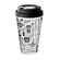 Стакан с крышкой TUMBLER на заказ, S