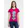 Футболка женская BEAUTY SLEEP, ярко-розовая (фуксия), размер M
