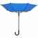 Зонт-трость UNDERCOLOR с цветными спицами, голубой