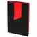 Ежедневник BOOKMARK, недатированный, черный с красным