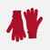Перчатки ALPINE, красные (гвоздика), размер S/M