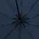 Зонт складной CLOUDBURST в подарочной упаковке, темно-синий