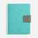 Ежедневник GRANDE STRAP на заказ, датированный, бирюзовый