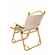 Стул MW02 складной, бежевый
