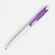 Ручка шариковая BENTO, белая с фиолетовым