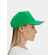 Бейсболка LONG BEACH, ярко-зеленая с белым
