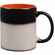 Кружка-хамелеон ON DISPLAY, матовая, черная с оранжевым