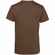 Футболка унисекс E150 INSPIRE (ORGANIC) коричневая (мокко), размер 3XL