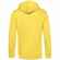 Толстовка с капюшоном унисекс BNC INSPIRE (ORGANIC), желтая, размер XS