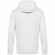 Толстовка с капюшоном унисекс KING, белая, размер XS