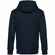 Толстовка с капюшоном унисекс KING, темно-синяя, размер XS