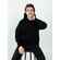 Худи KULONGA OVERSIZE, черное, размер ХS/S