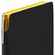 Ежедневник FLEXPEN BLACK, недатированный, черный с желтым