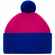 Шапка SNAPPY, розовая (фуксия) с синим