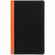 Ежедневник NICE TWICE, недатированный, черный с оранжевым