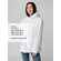 Худи флисовое унисекс MANAKIN, белое, размер XS/S