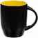 Кружка-хамелеон MELTY с ложкой, черная с желтым