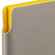 Ежедневник FLEXPEN, недатированный, серебристо-желтый