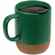Кружка с пробковой подставкой CORKY WALK, зеленая