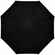 Зонт наоборот складной FUTURUM со светоотражающим кантом, черный