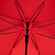 Зонт-трость UNDERCOLOR с цветными спицами, красный