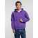 Толстовка на молнии с капюшоном SIVERGA HEAVY 2.0, фиолетовая, размер XS