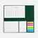 Календарь настольный GRADE, зеленый