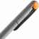 Ручка шариковая PRODIR DS1 TMM DOT, серая с оранжевым