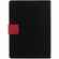 Ежедневник BOOM, недатированный, черный с красным