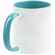 Кружка PROMO PLUS для сублимационной печати, бирюзовая