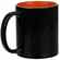Кружка-хамелеон ON DISPLAY, глянцевая, черная с оранжевым