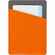 Картхолдер DUAL, серо-оранжевый