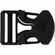Застежка-пряжка односторонняя TRIDEN, черный