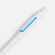 Ручка шариковая DOMINANTA, белая с голубым