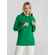Толстовка с капюшоном унисекс HOODIE, зеленая, размер XS