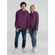 Толстовка с капюшоном унисекс HOODIE, фиолетовый меланж, размер XS