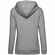 Толстовка с капюшоном женская BNC INSPIRE (ORGANIC), серый меланж, размер XS