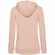 Толстовка на молнии с капюшоном женская BNC INSPIRE (ORGANIC), розовая, размер XS