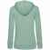 Толстовка на молнии с капюшоном женская BNC INSPIRE (ORGANIC), серо-зеленая, размер XS