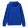 Толстовка на молнии с капюшоном унисекс KING, ярко-синяя, размер XS