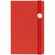 Блокнот SHALL ROUND, красный