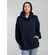 Худи оверсайз KULONGA COMFORT, темно-синее, размер ХS/S